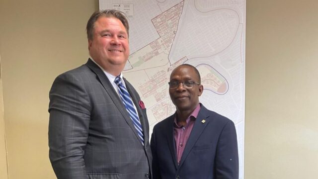 Black Senior Support with MLA Mark Wasyliw