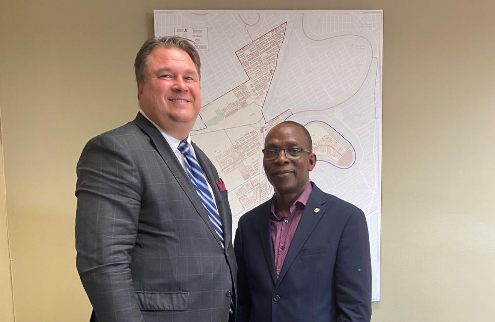 Black Senior Support with MLA Mark Wasyliw